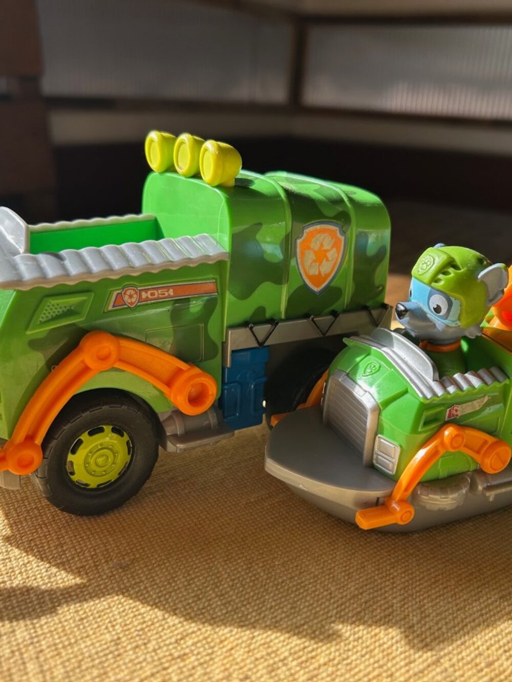 Paw Patrol Vehicles   and Rocky  Jungle rescue and  water  rescue